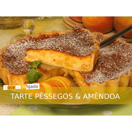 Tarte Pêssego c/Amêndoa (1 unid.)