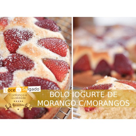 Bolo Iogurte Morango (1 unid.)