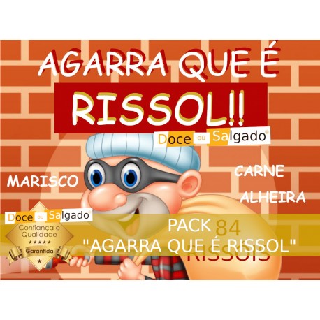 PACK AGARRA QUE É RISSOL