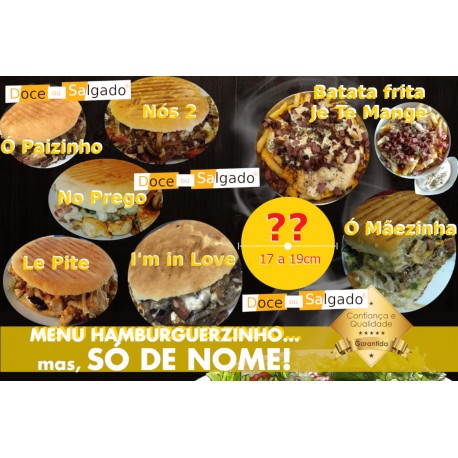 MENU HAMBURGUERZINHO