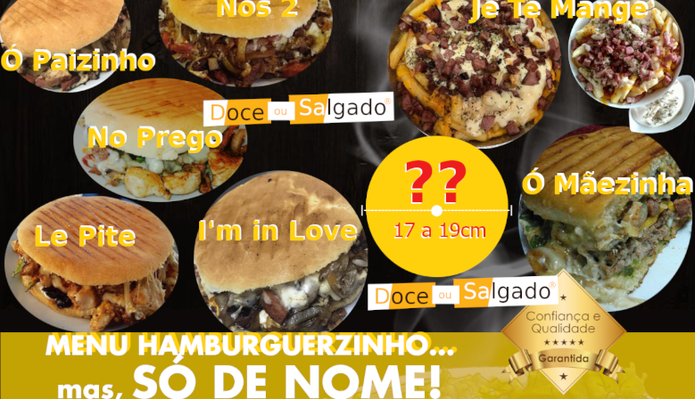 Menu Hamburguerzinho...
